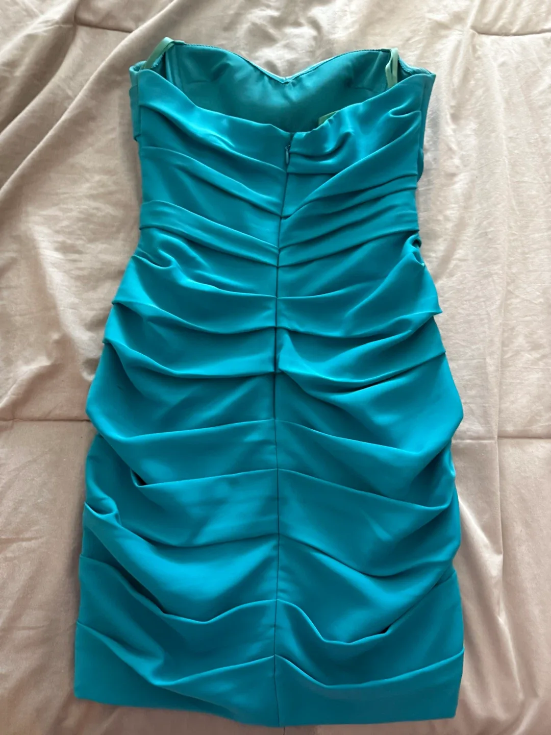 BCBGMAXAZRIA Turquoise Dress - Size 6 image indicator(2)