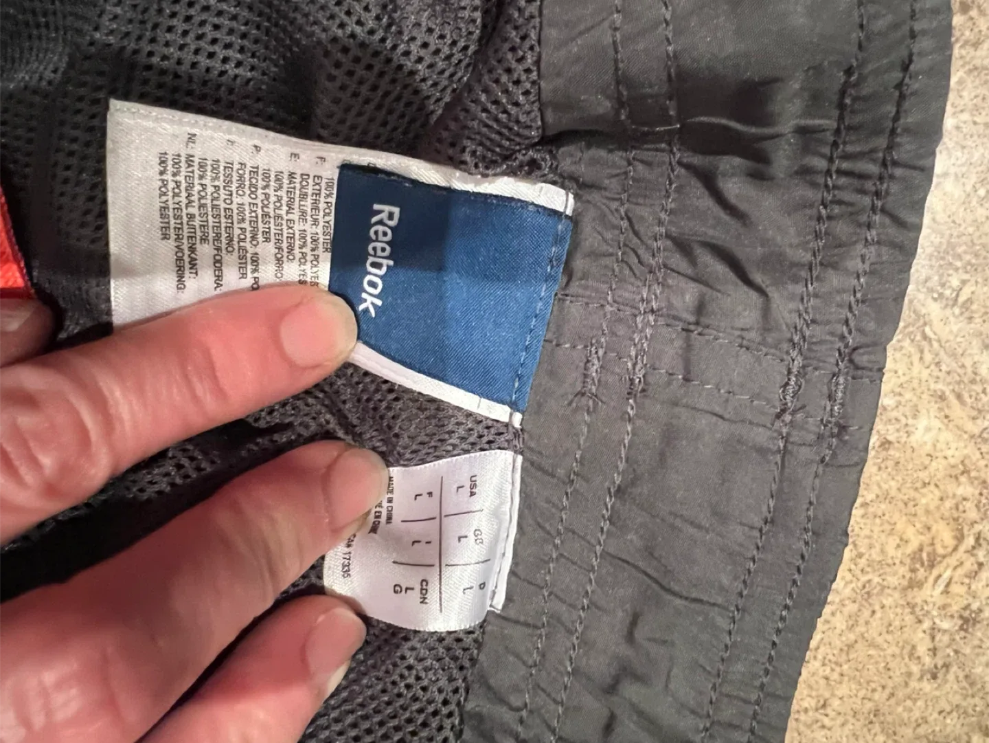 Reebok L Size Pants thumbnail