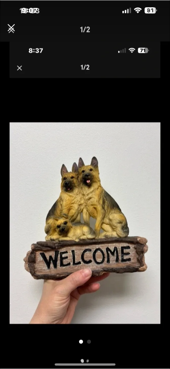 Dog Welcome Wall Decor thumbnail