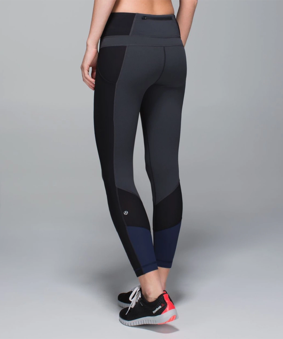 Lululemon Black/Navy Running Leggings