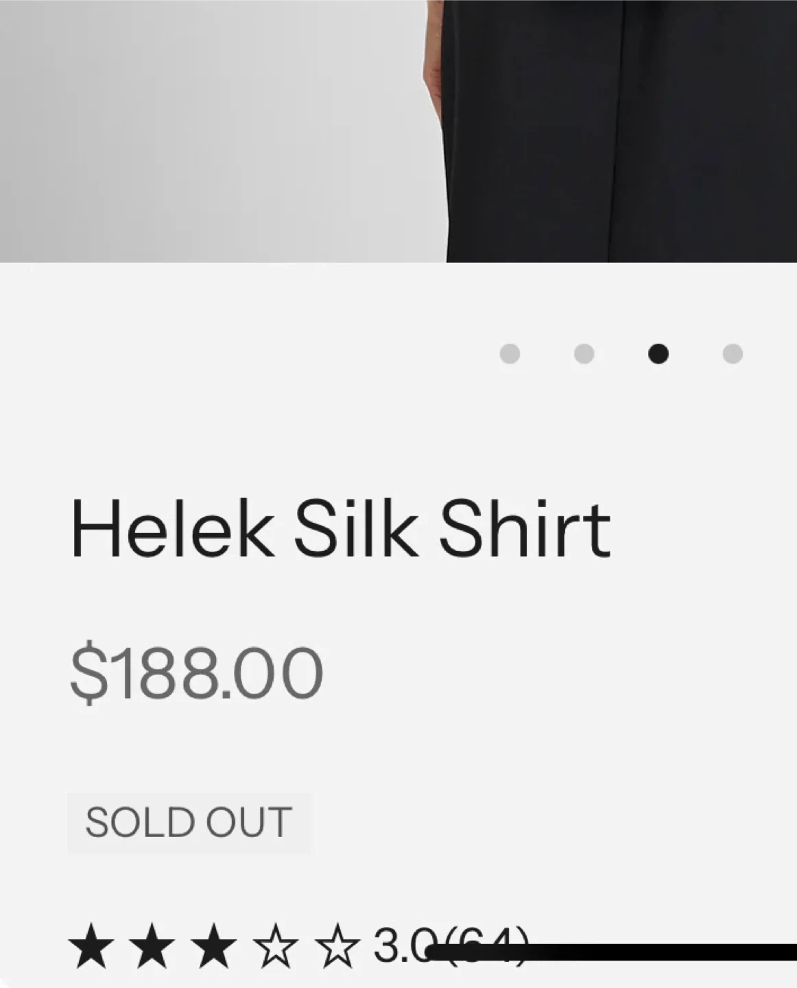 Club Monaco Silk Shirt thumbnail