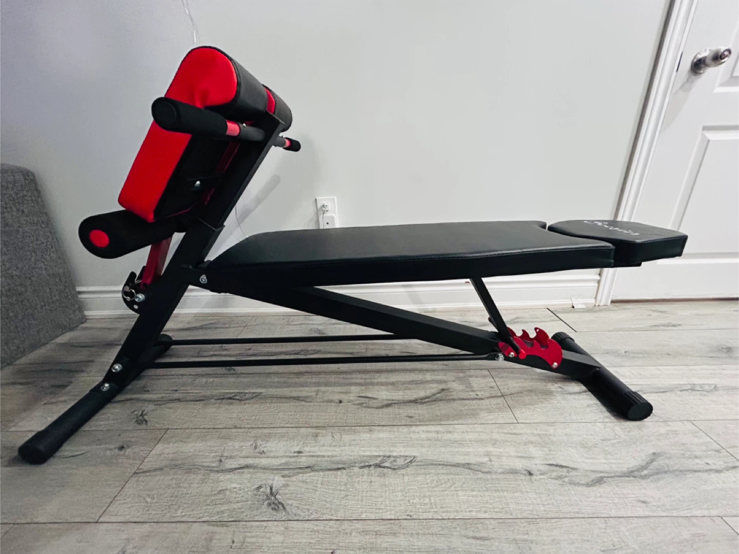 Adjustable Abdominal Hyper Back Extension Bench