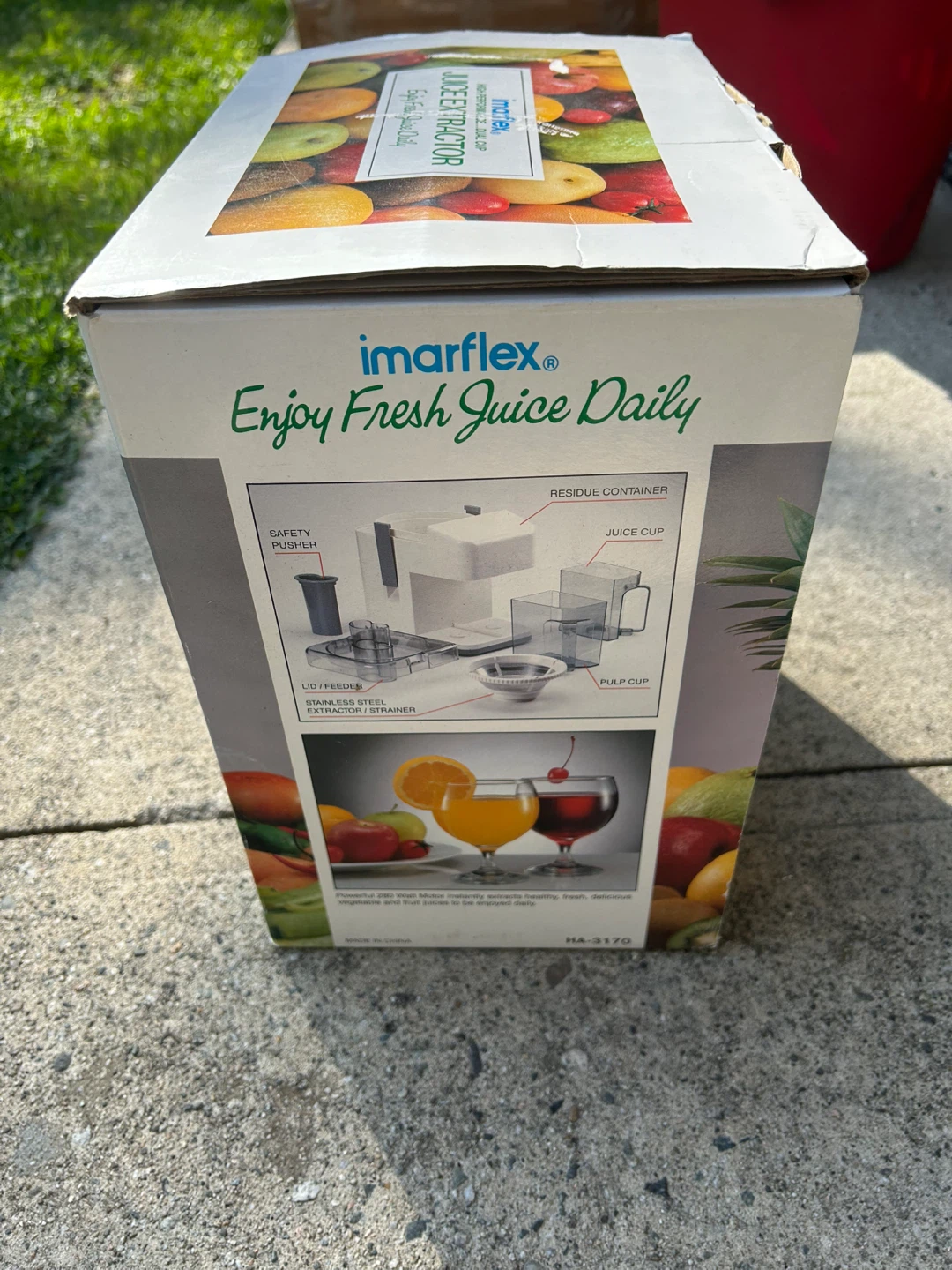 Imarflex Juice Extractor -  New! - photo 3