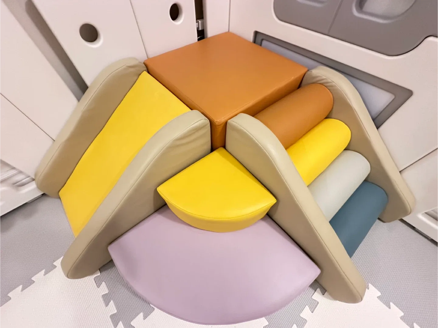 Baby' Foam Play Set - Climbing & Sliding