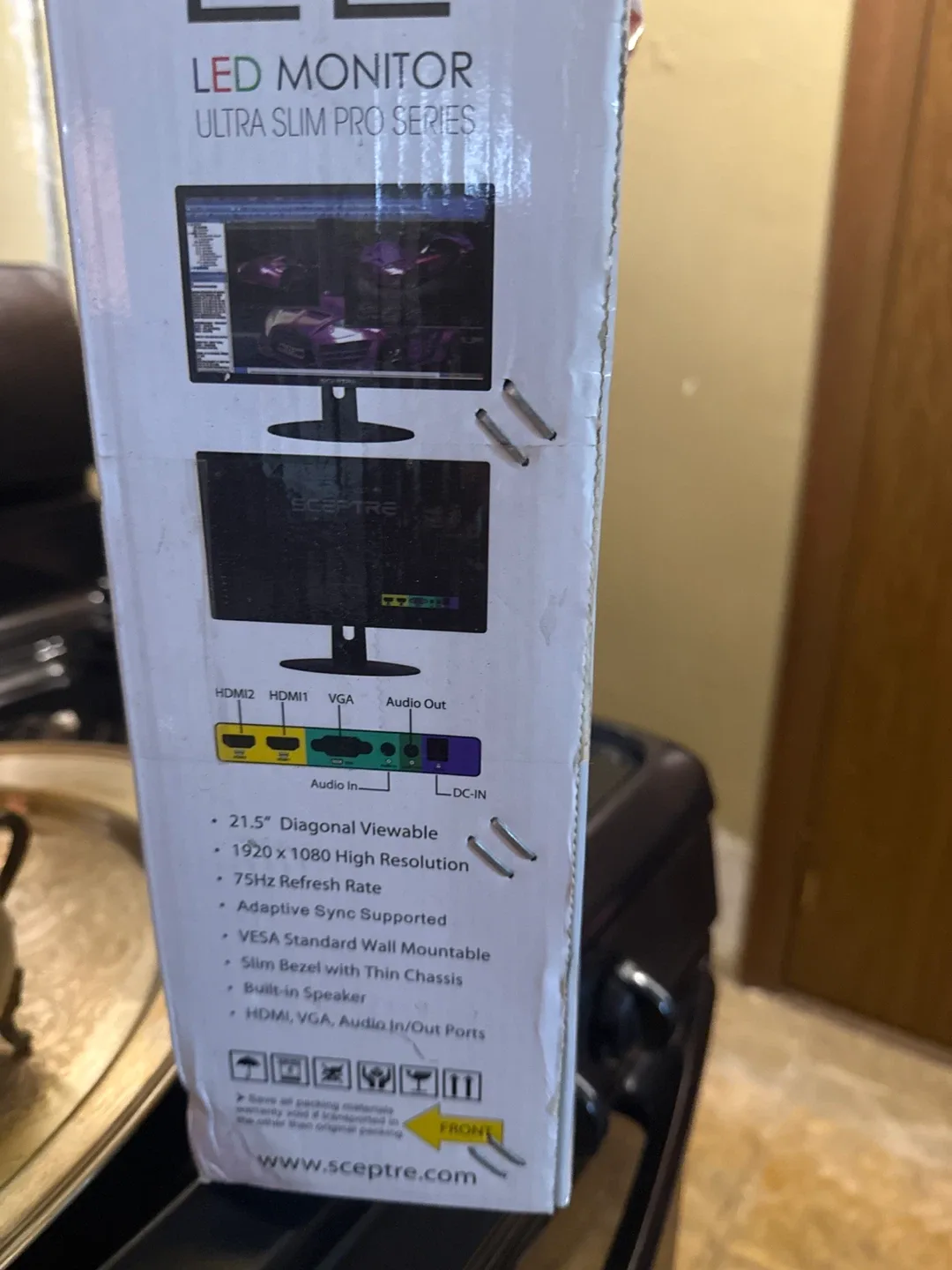 Sceptre 22" LED Monitor E225W-19203R image indicator(5)