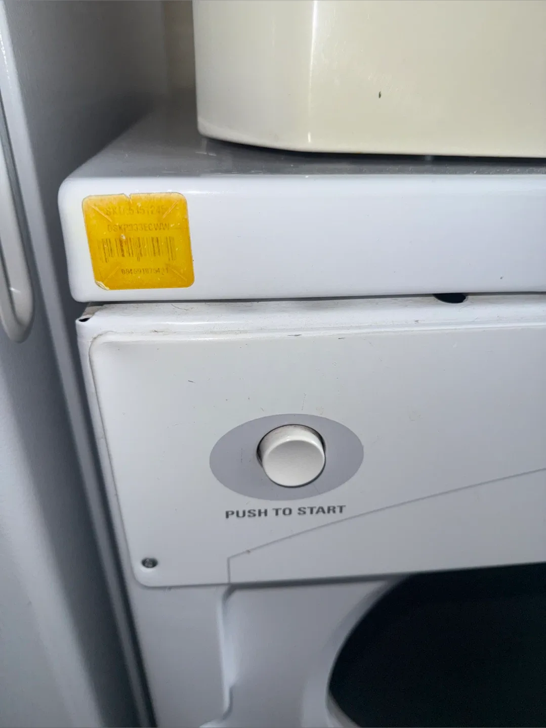 GE Spacemaker Laundry Dryer - White image indicator(4)