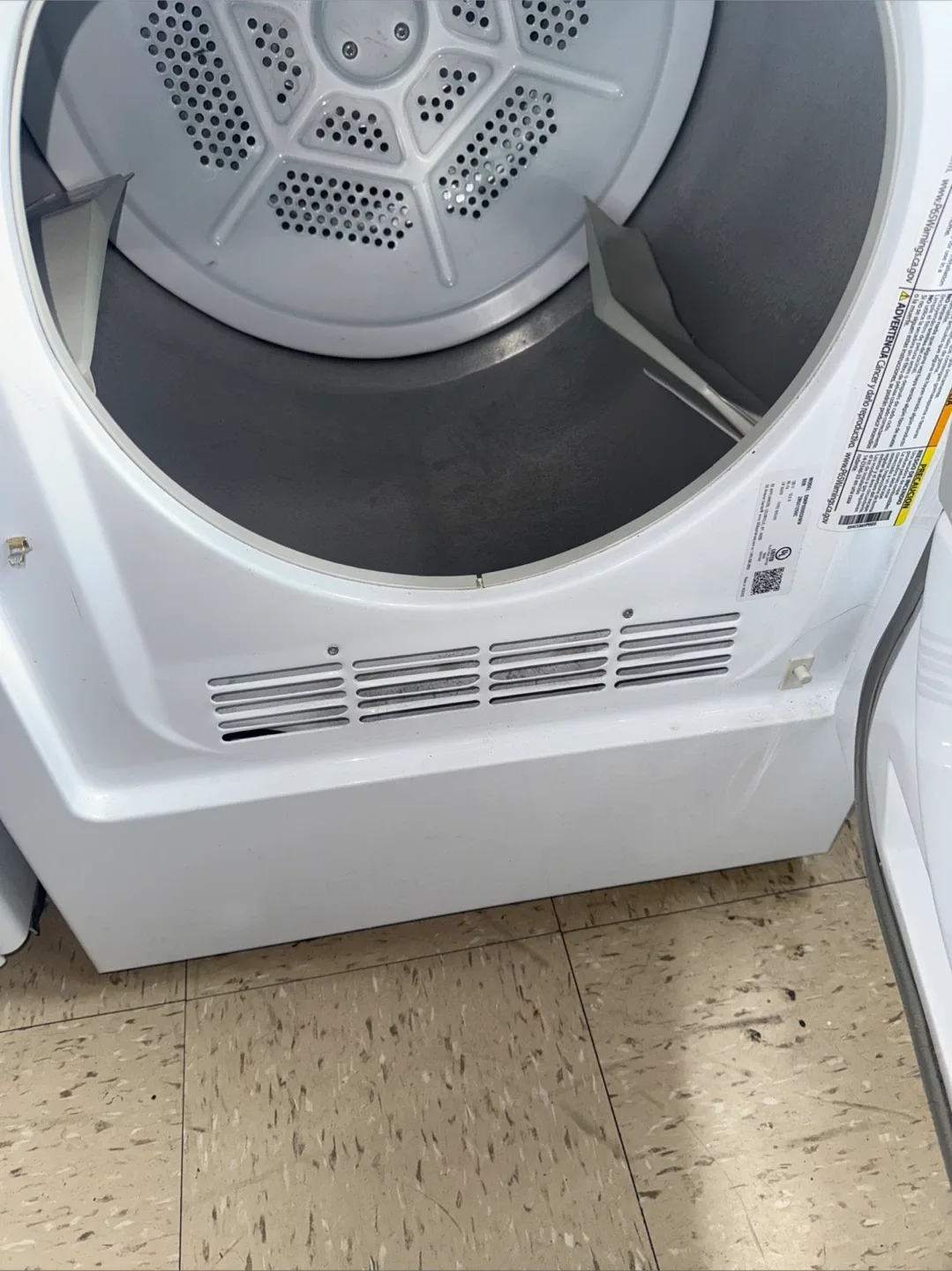 GE Spacemaker Laundry Dryer - White image indicator(2)