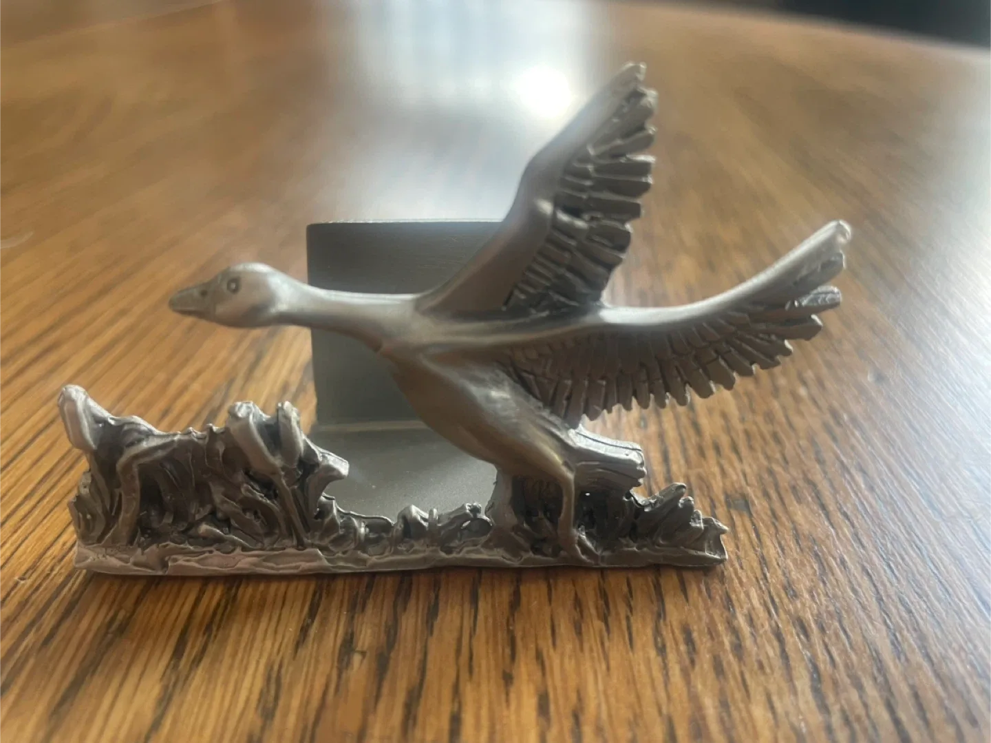 Avon Genuine Pewter Wildlife Cardholder - New in Box thumbnail