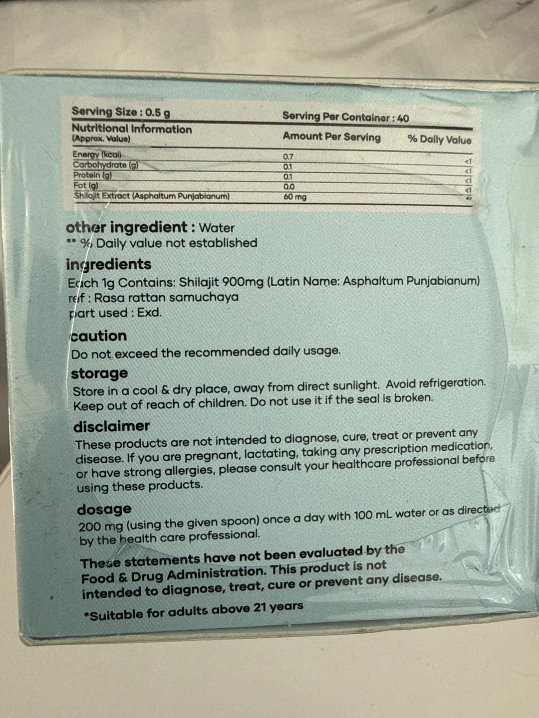 Himalayan Shilajit Resin - photo 3