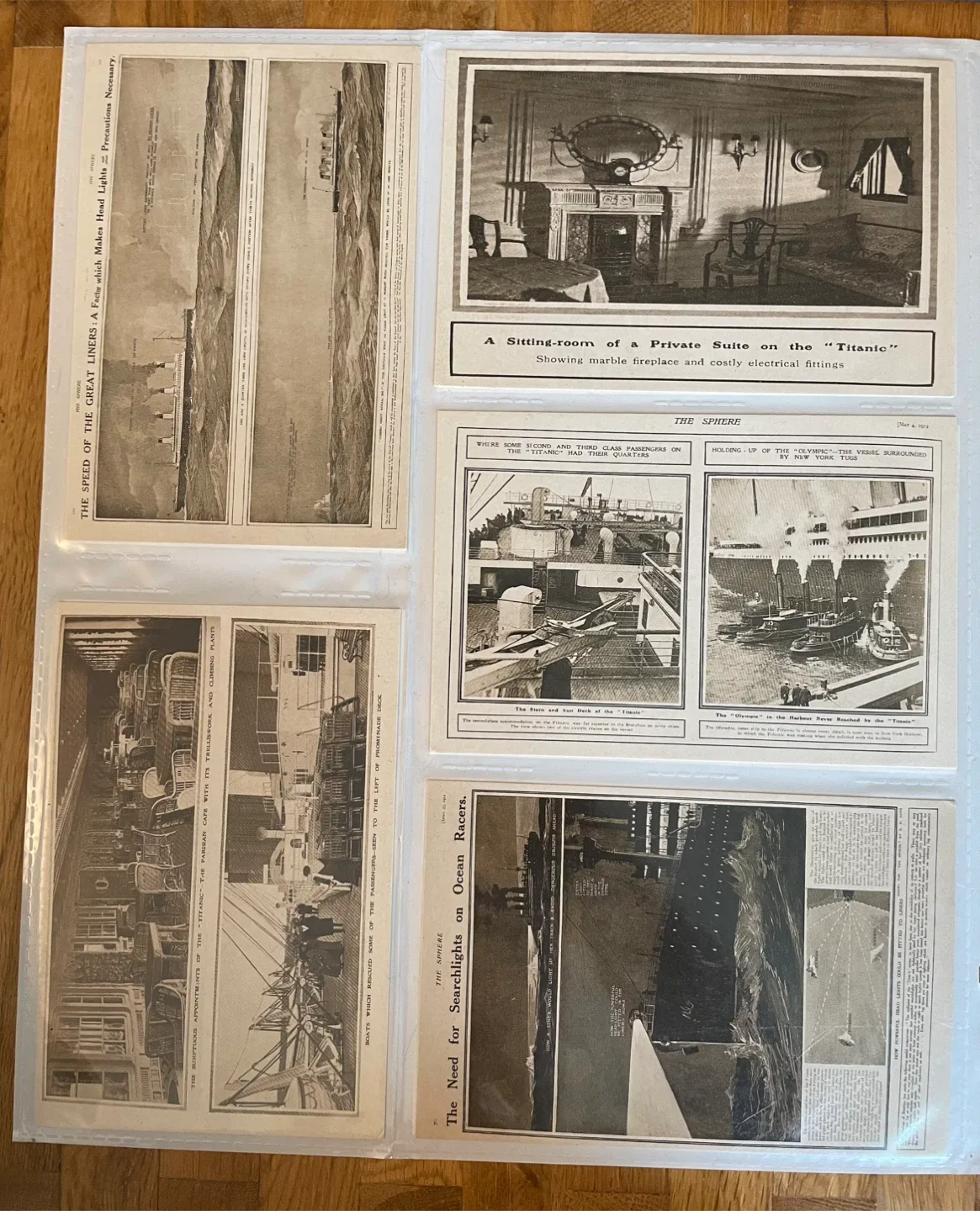 Rare Titanic Commemorative Post Card set of 32 thumbnail