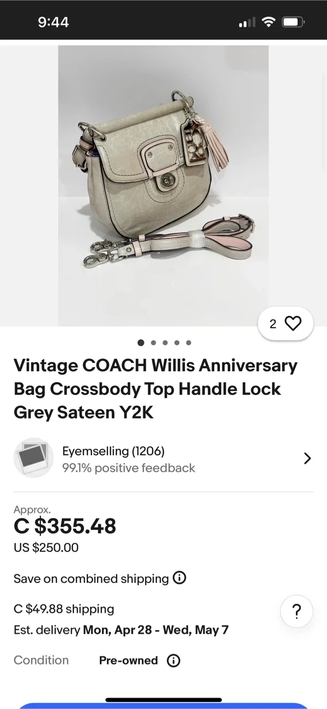 Coach 70th Anniversary Limited Edition Handbag image indicator(8)
