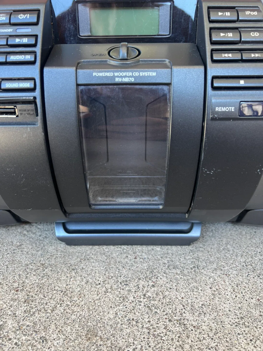 JVC RV-NB70 Powered Woofer CD System Boombox image indicator(4)