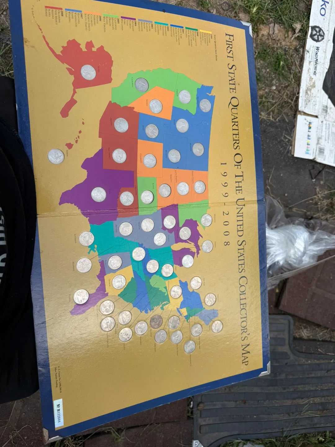 First State Quarters Collector's Map thumbnail