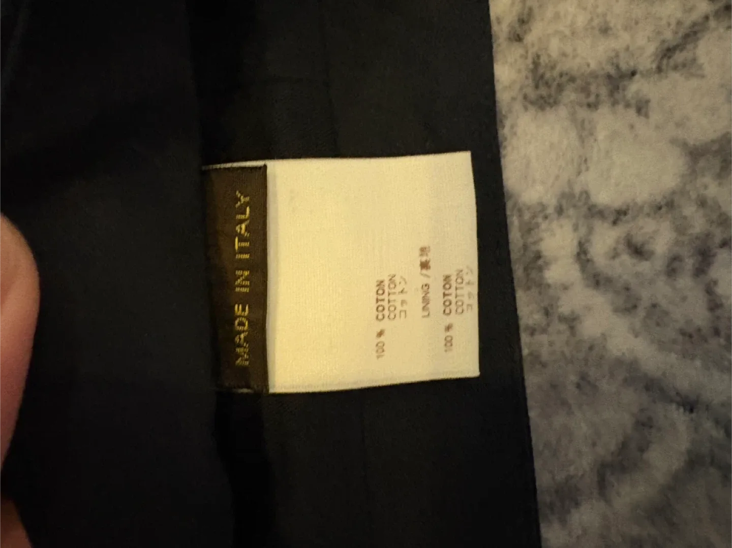 Louis Vuitton Black Pants Size 44 image indicator(8)