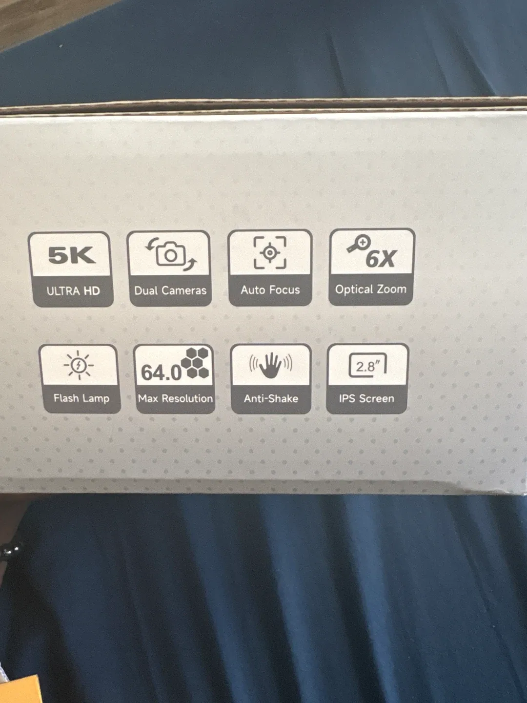 Aboobu 5K Ultra HD Digital Camera - New in Box! image indicator(5)