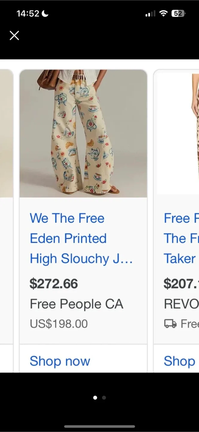 Free People Cowboy Pants thumbnail