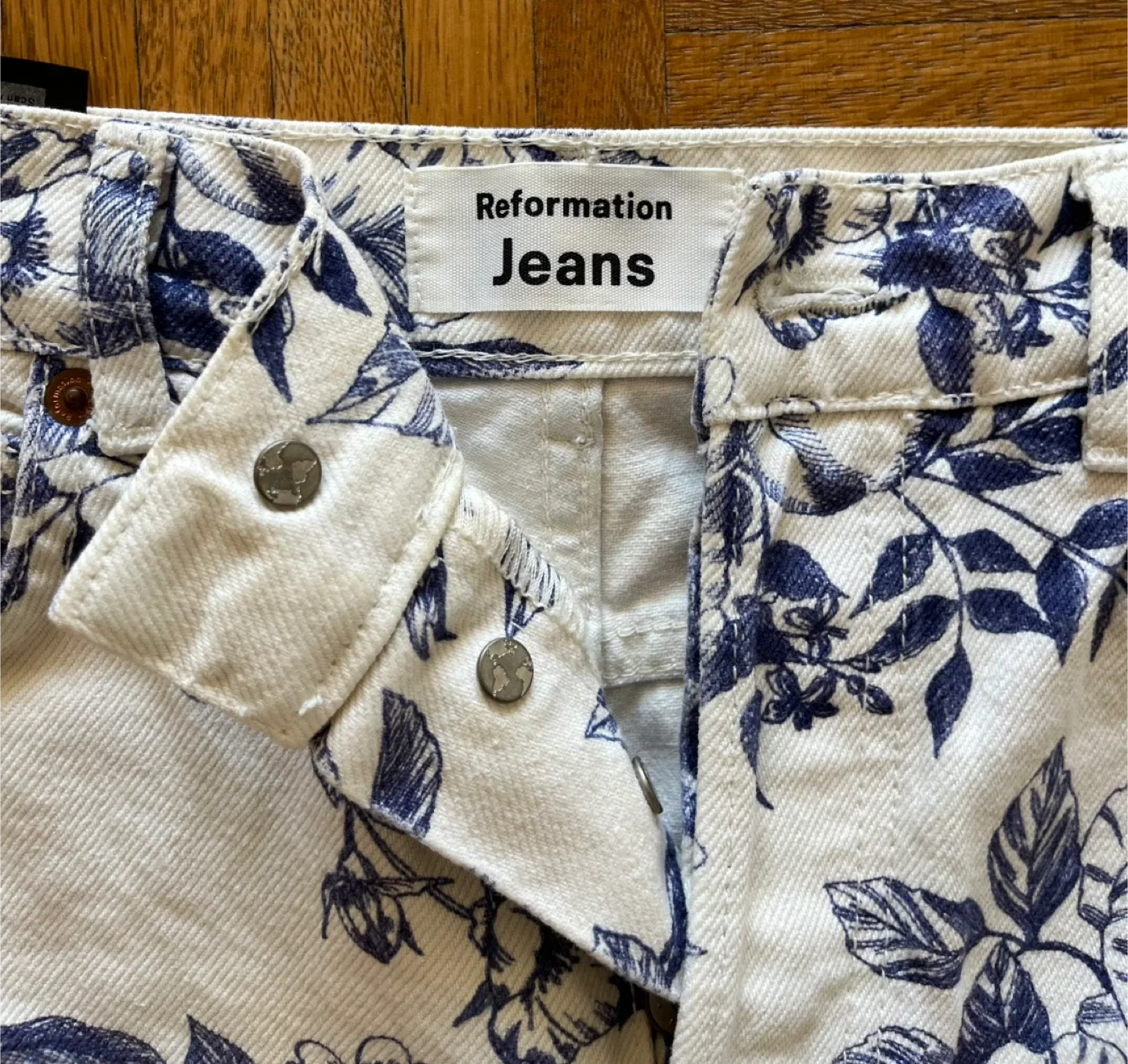 Reformation High Rise Straight Jeans image indicator(2)