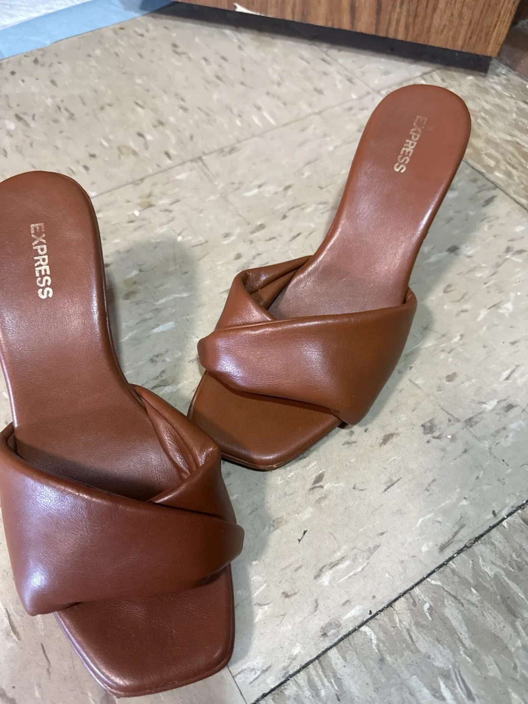 Express Brown Heels image indicator(4)