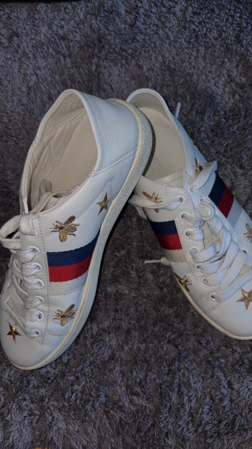 Gucci Women's Ace Embroidered Sneakers image indicator(2)