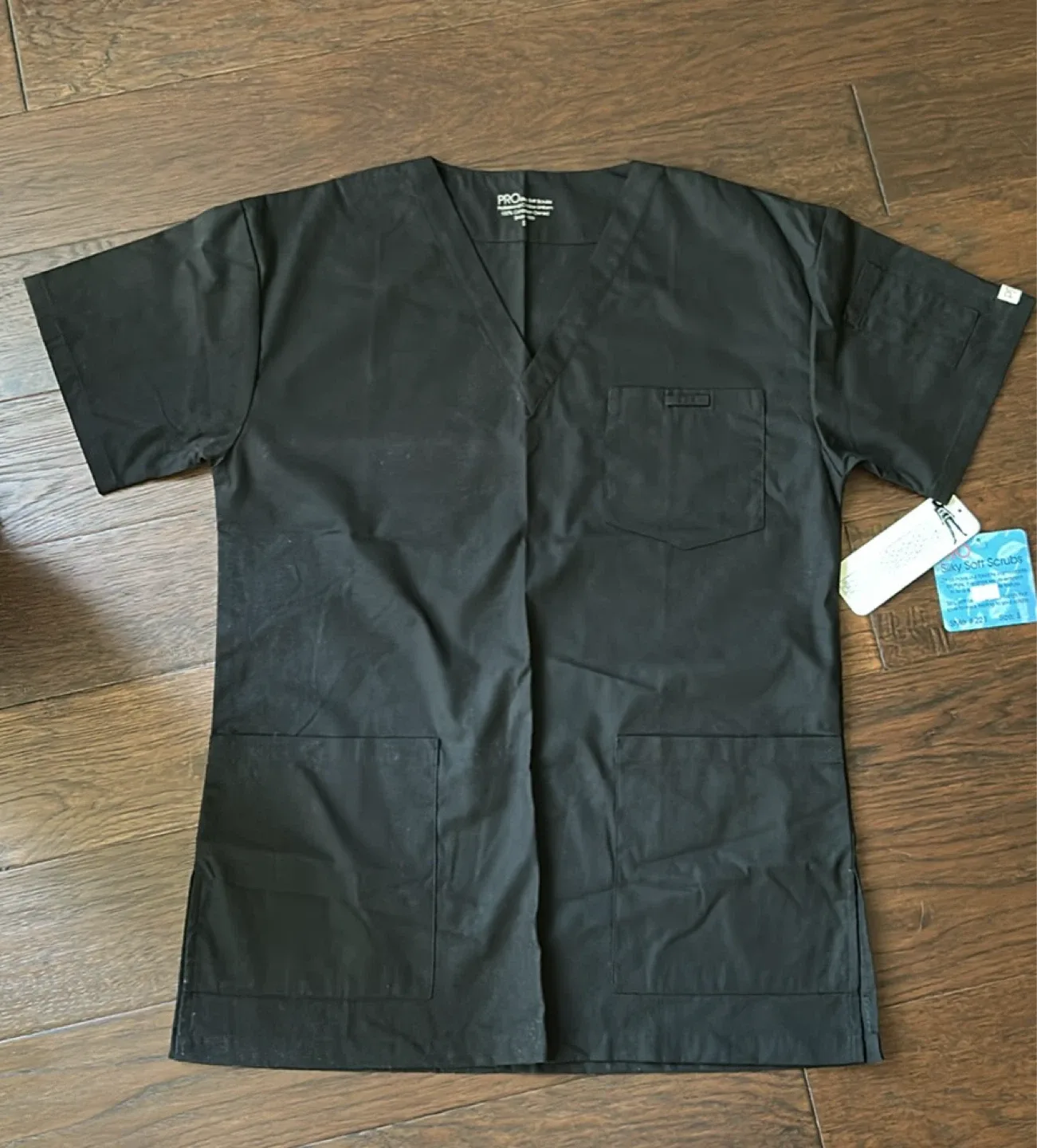 Silky Soft Scrubs - Black - Size S thumbnail