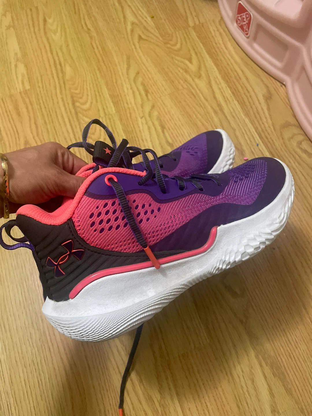 Under Armour Embiid One 'Chance' Basketball Shoes - Size 6
