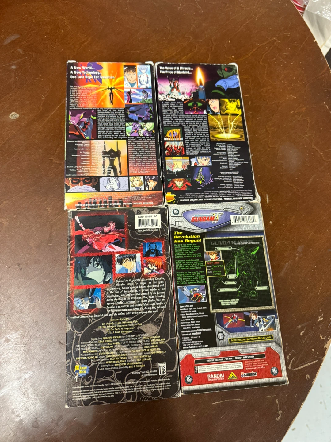 Anime VHS Tapes: Neon Genesis Evangelion