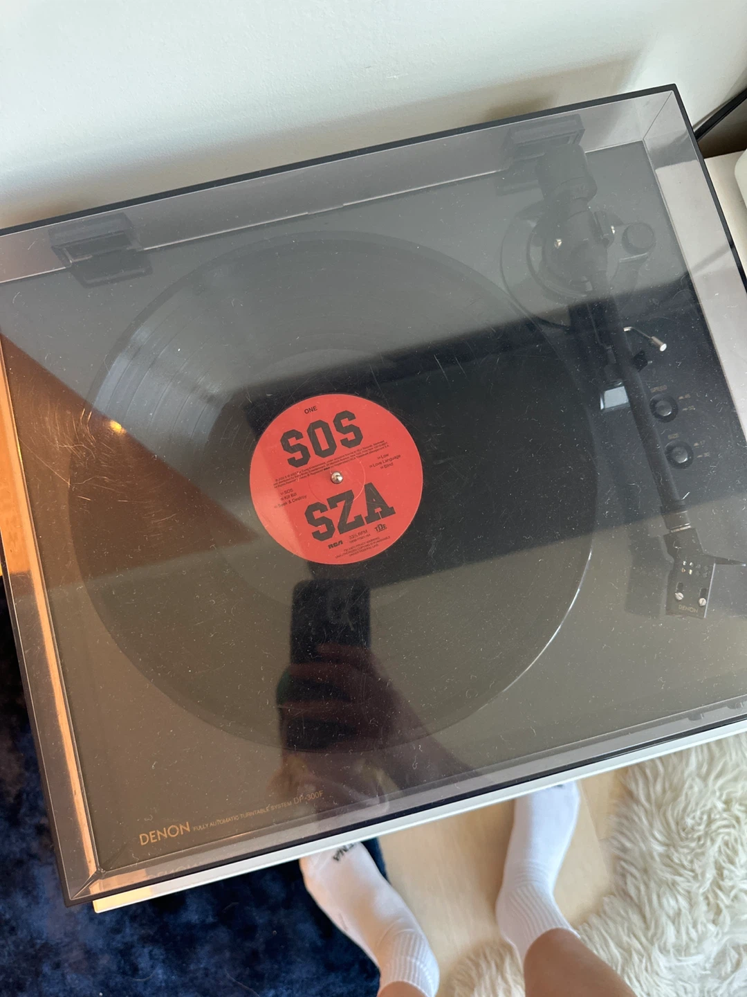 Denon DP-300F Fully Automatic Stereo Turntable