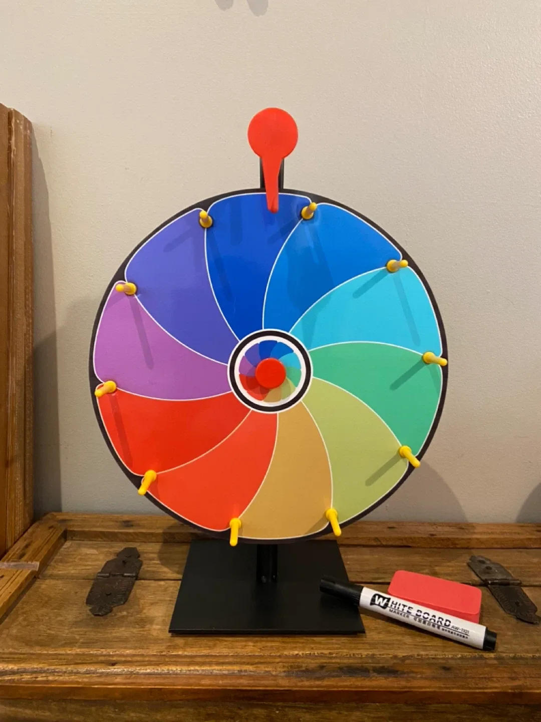 New 12 Inch Heavy Duty Spinning Prize Wheel thumbnail