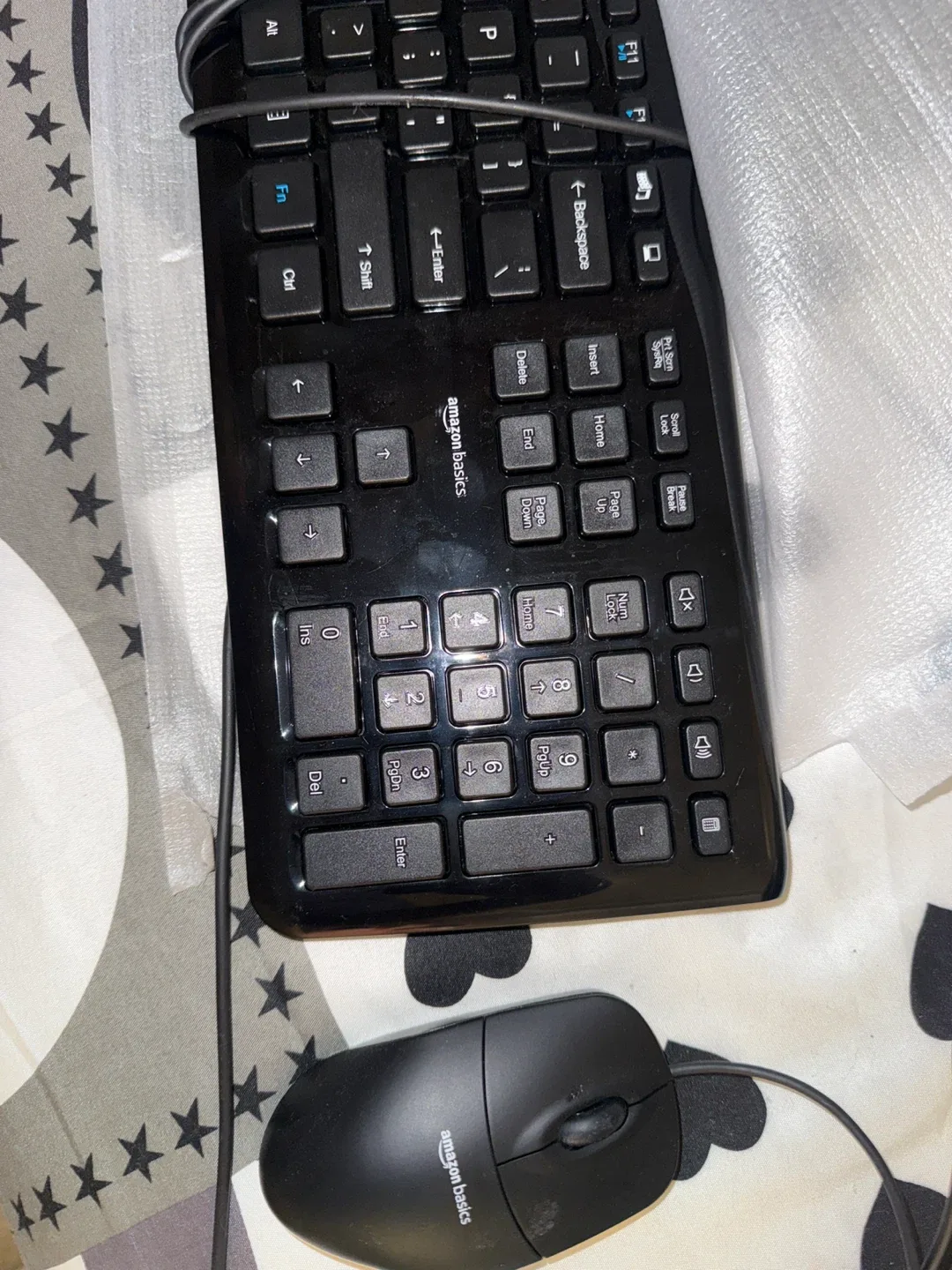 Amazon Basics Wired Keyboard and Mouse thumbnail