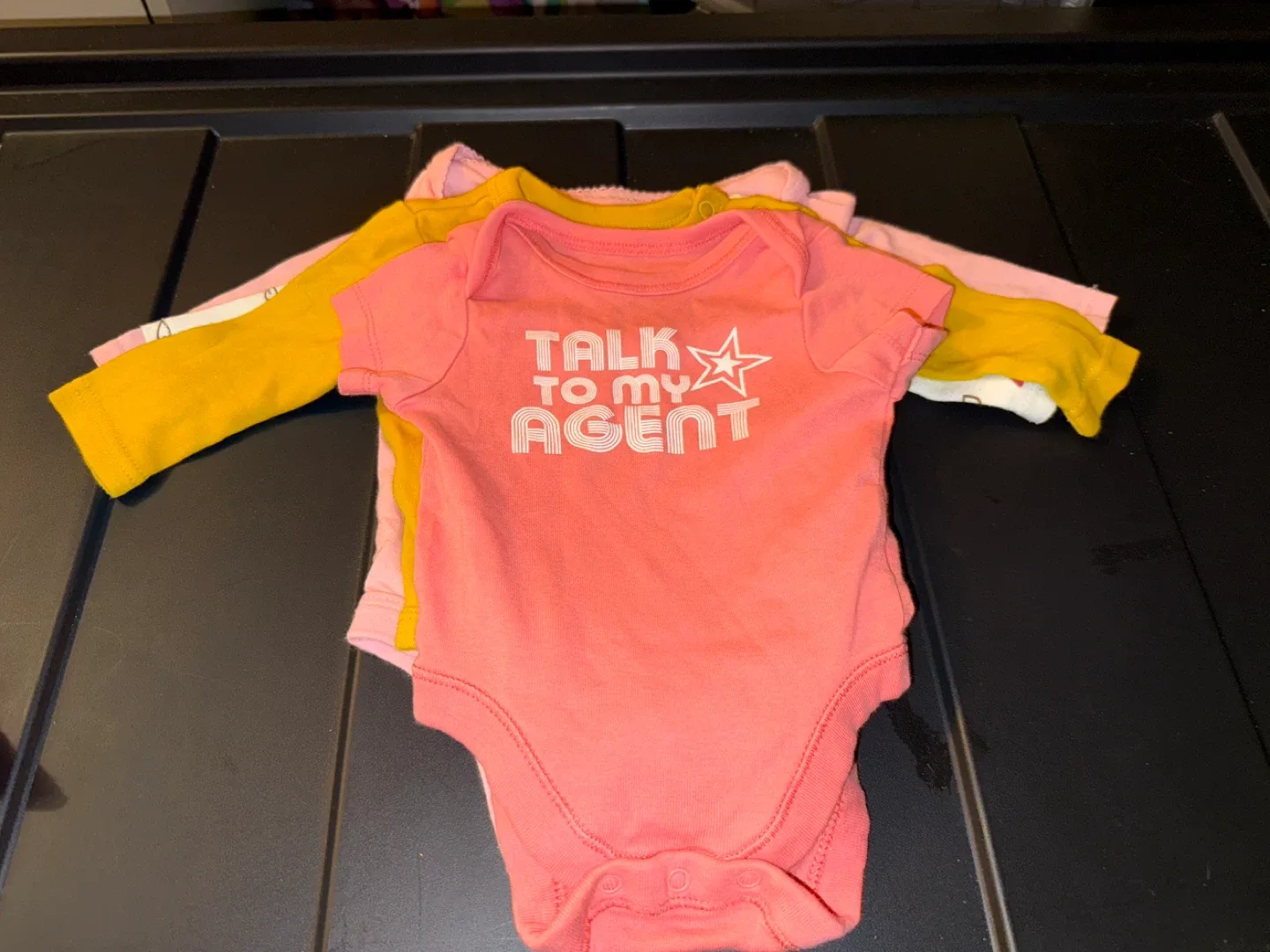 Baby Bodysuits - Assorted Colours & Patterns image indicator(4)