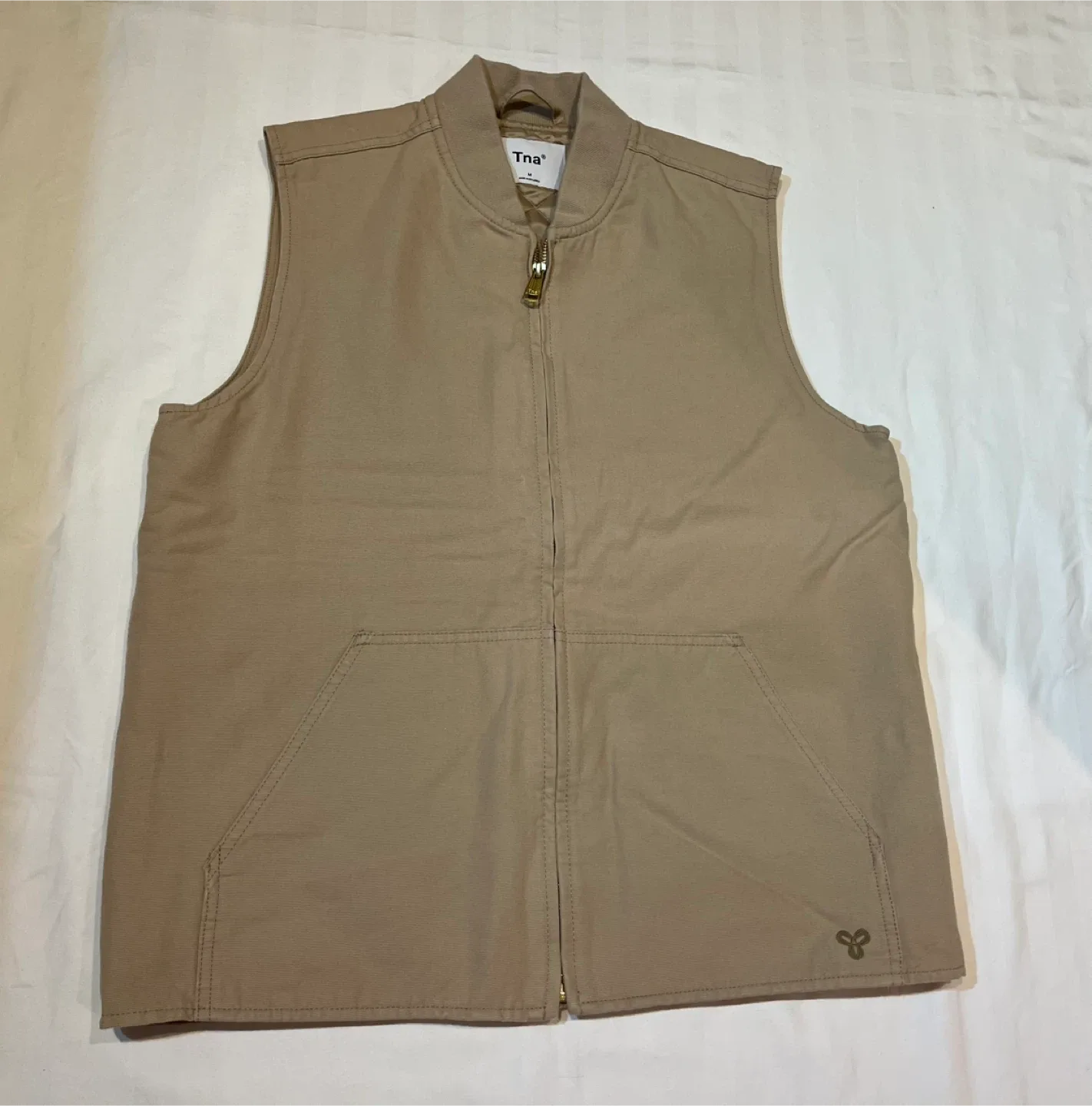 TNA Khaki Vest - Size M thumbnail