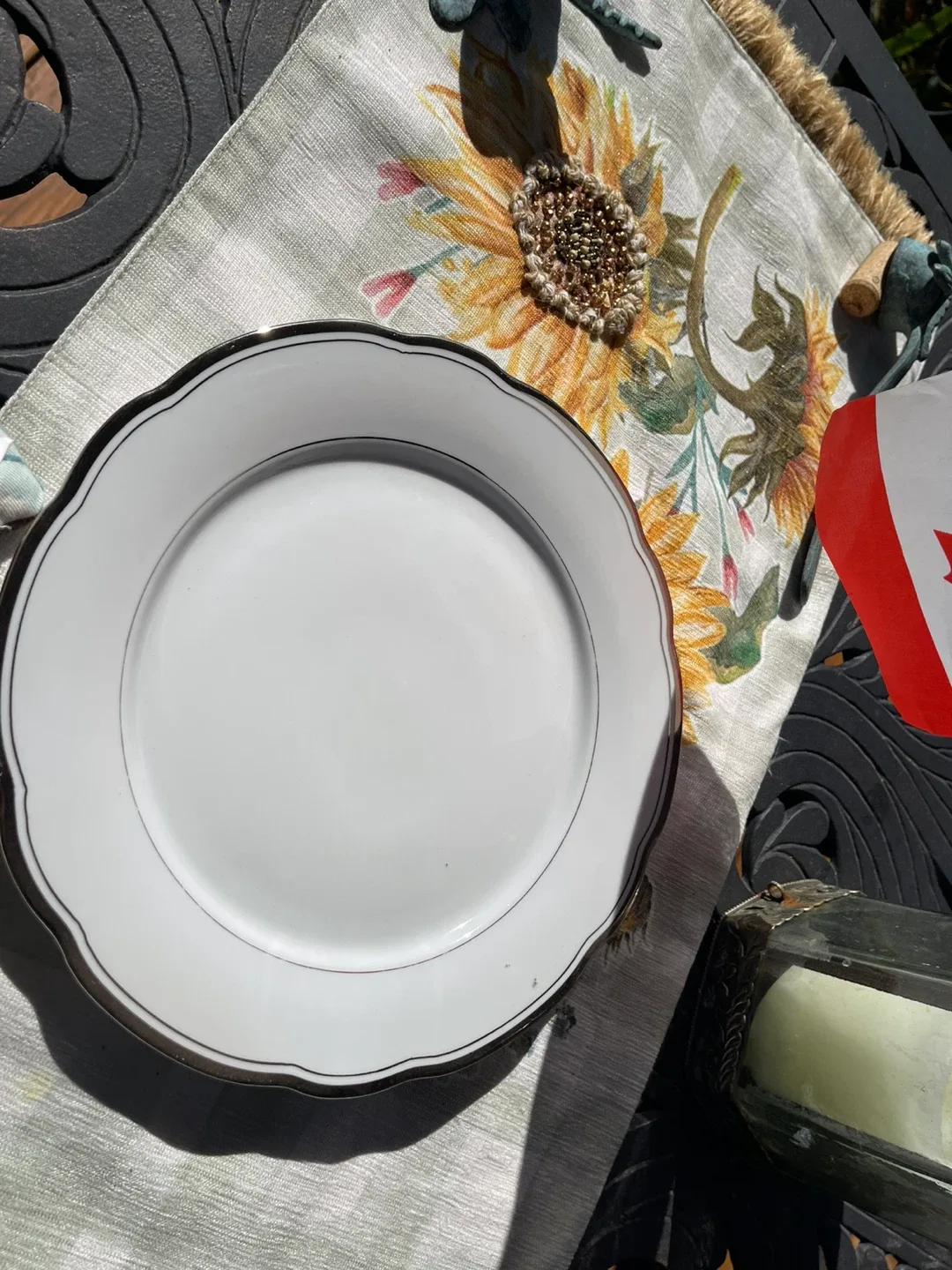 Bavaria Germany Fine China Plates (Set of 7) image indicator(3)