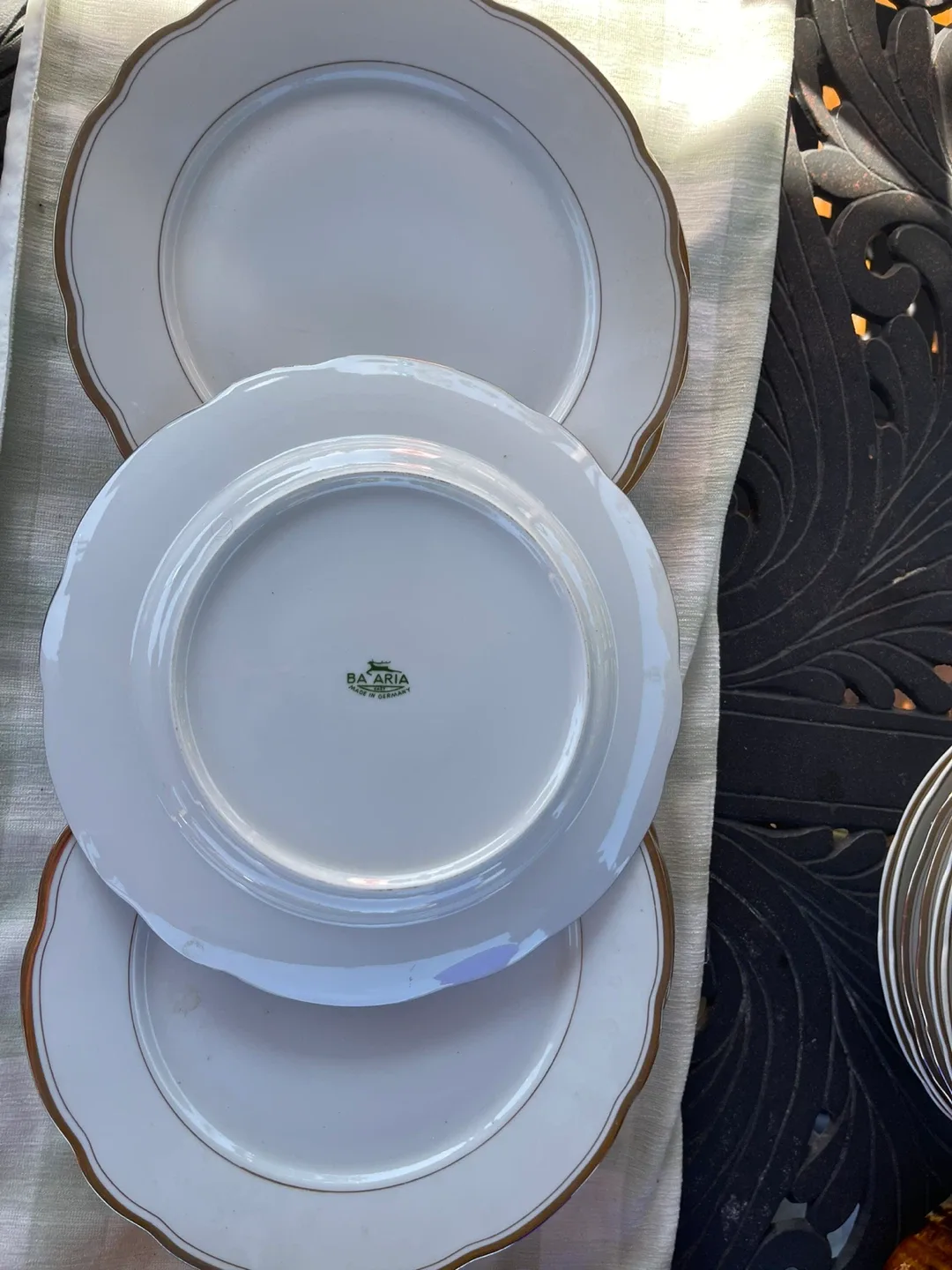 Bavaria Germany Fine China Plates (Set of 7) image indicator(5)