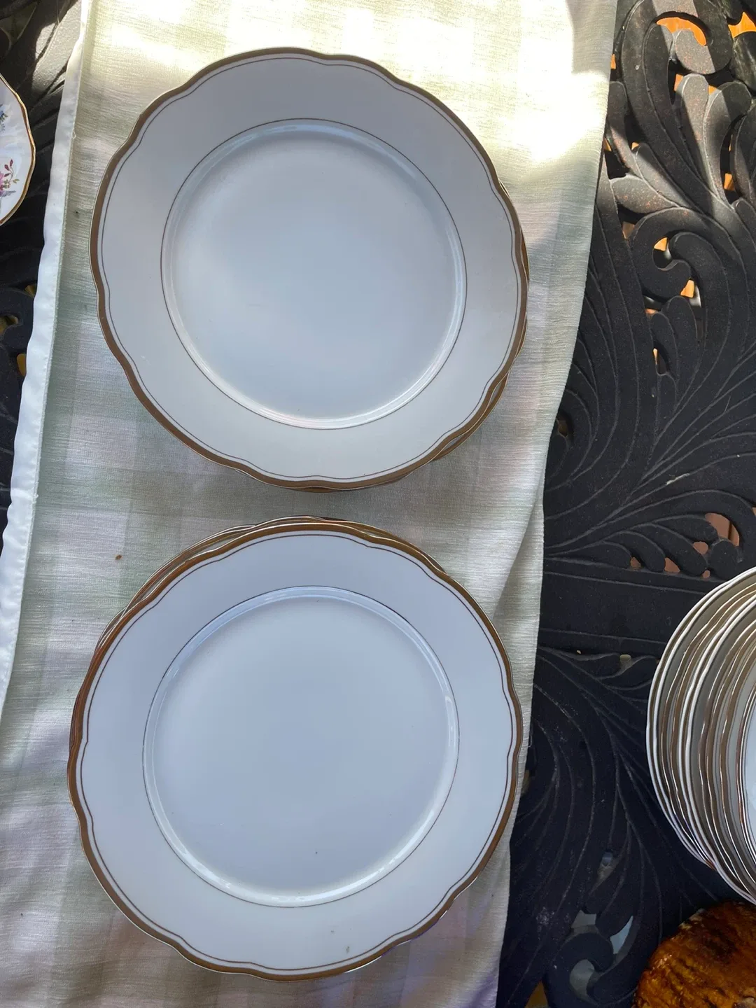 Bavaria Germany Fine China Plates (Set of 7) image indicator(4)