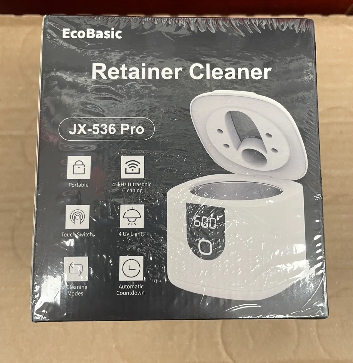 Ultrasonic Retainer Cleaner Machine - Dental Cleaning Pod image indicator(10)