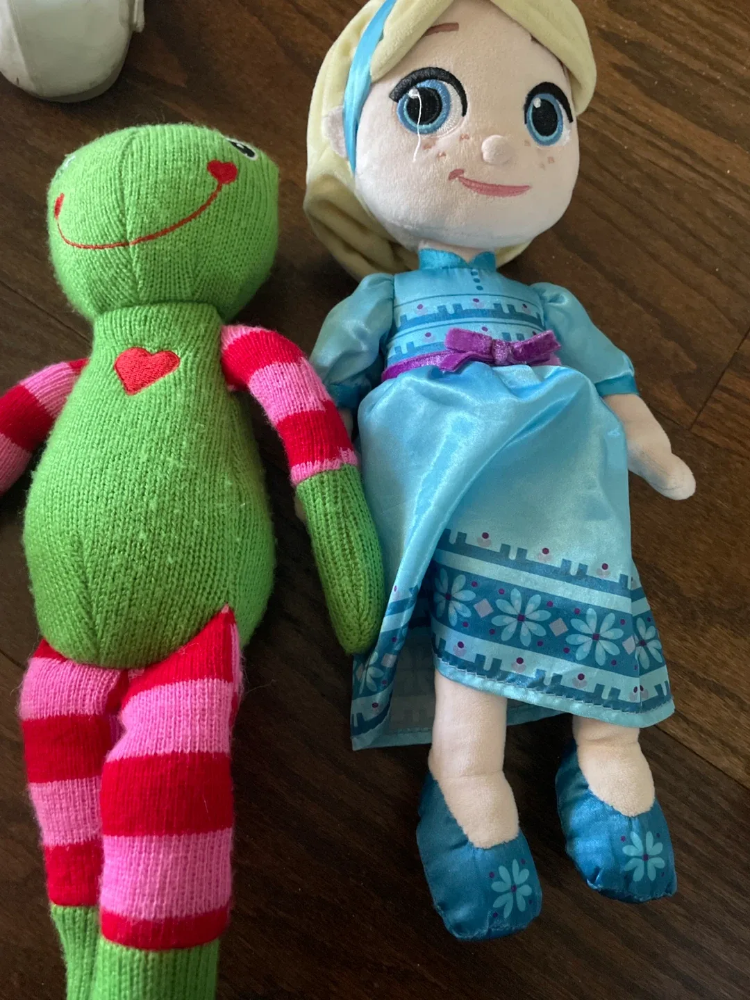 Elsa Frozen Plush Doll & Sock Monkey thumbnail