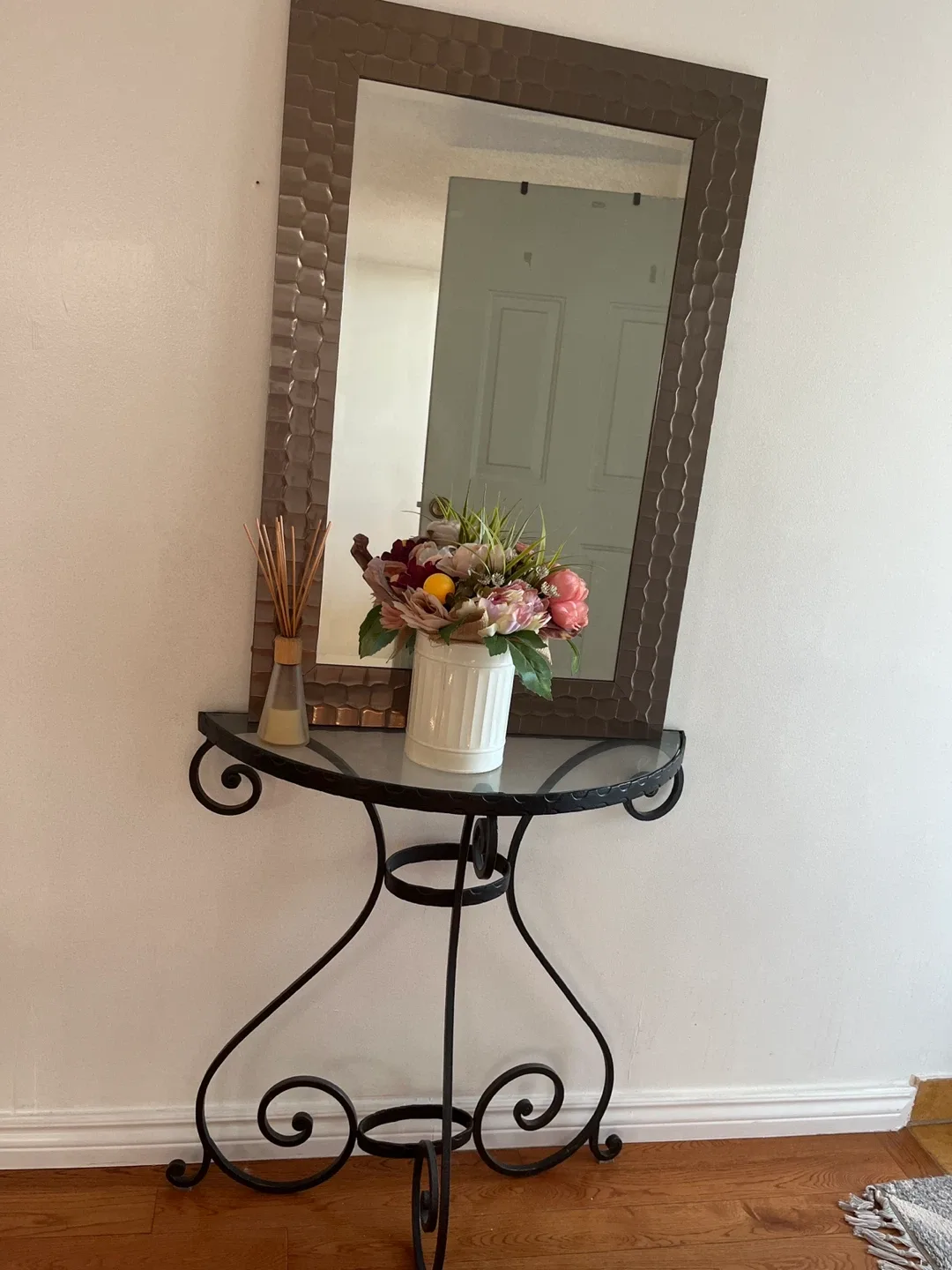 Mirror and Table Set