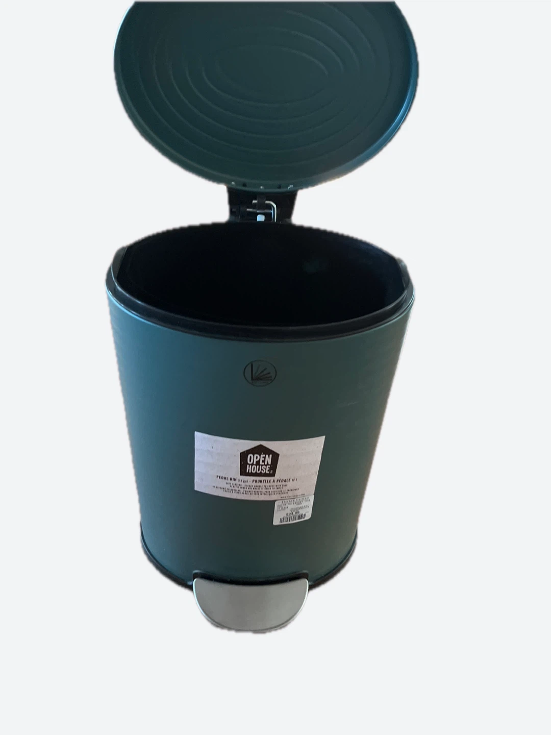 Open House Pedal Bin - Green