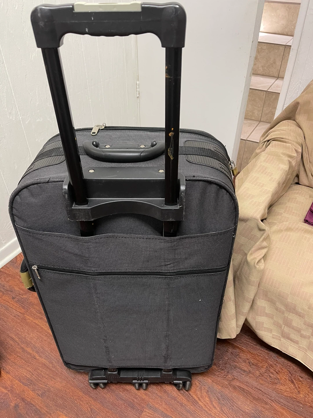 Black Rolling Suitcase - photo 3