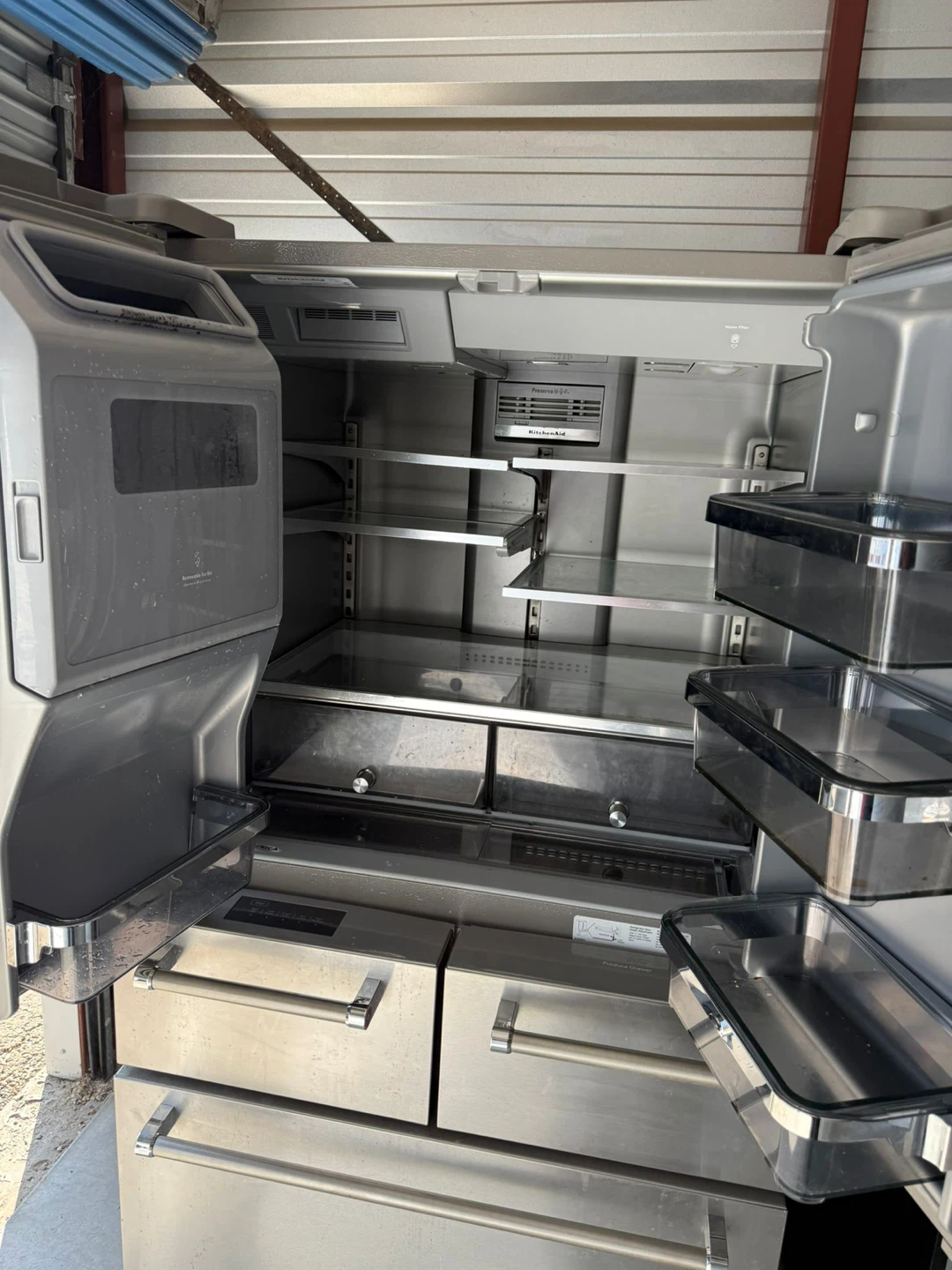 KitchenAid Stainless Steel French Door Refrigerator - photo 2