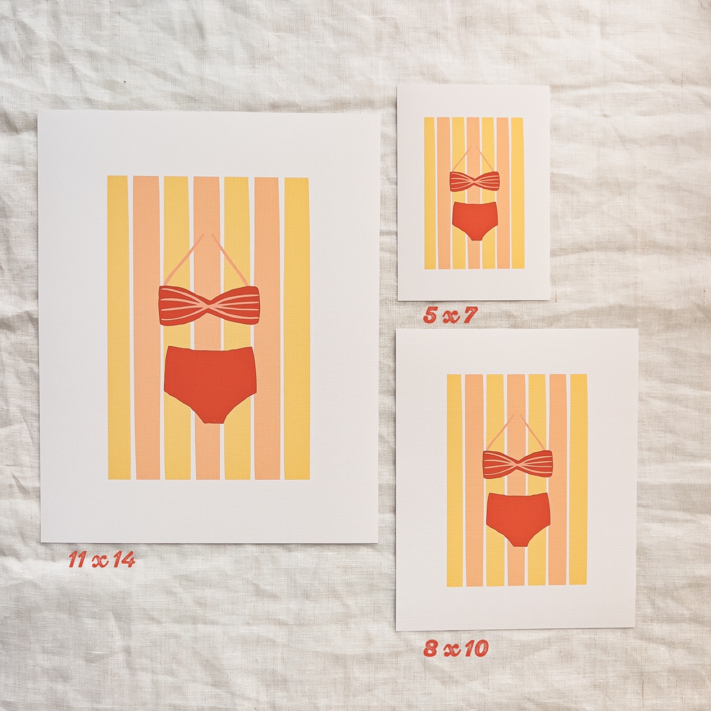 Endless Summer Bikini Art Print - photo 5
