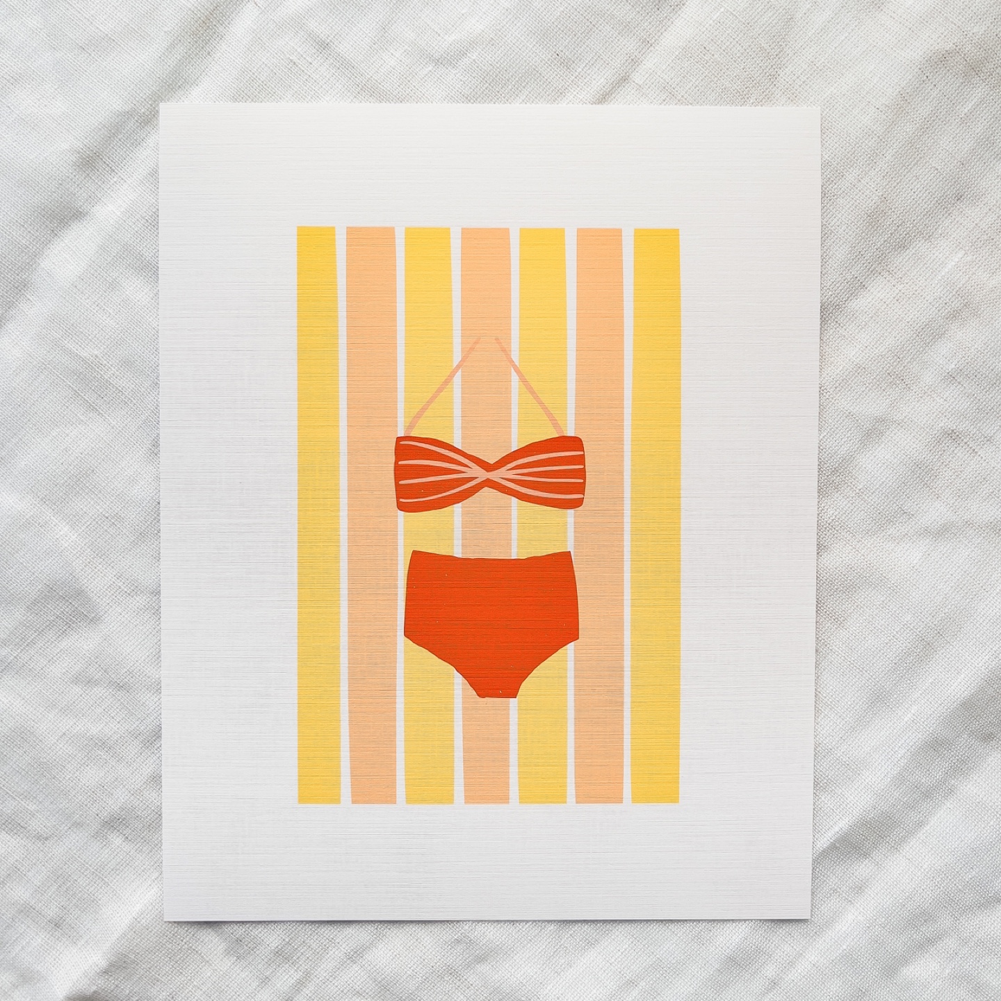 Endless Summer Bikini Art Print - photo 3