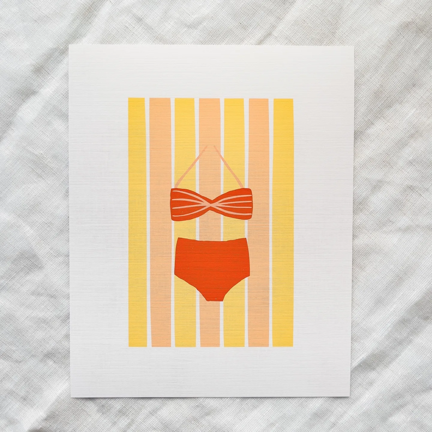 Endless Summer Bikini Art Print image indicator(3)
