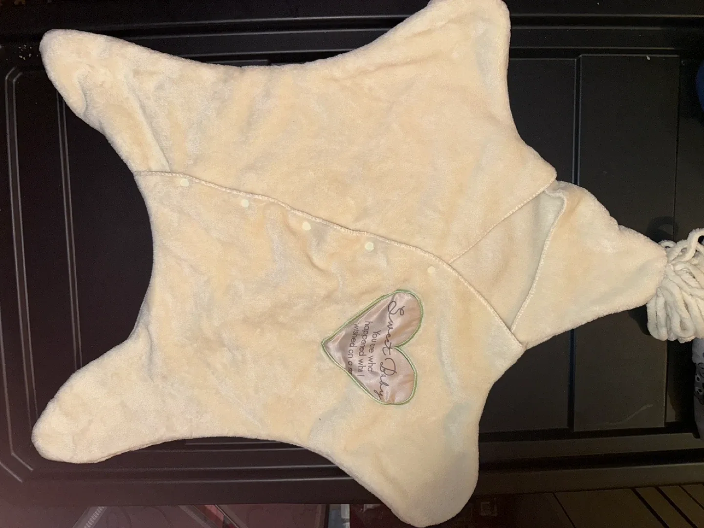 Sweet Baby Hooded Star Blanket thumbnail