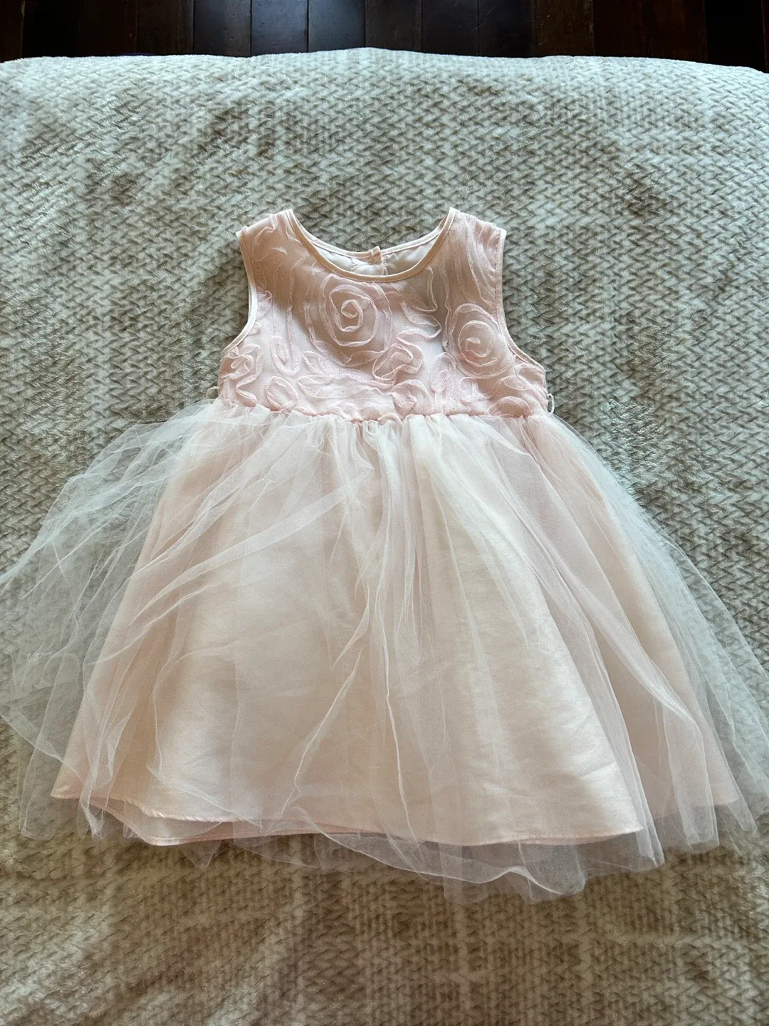 George - Pink Dress with Tulle Skirt - Available in 2 sizes thumbnail