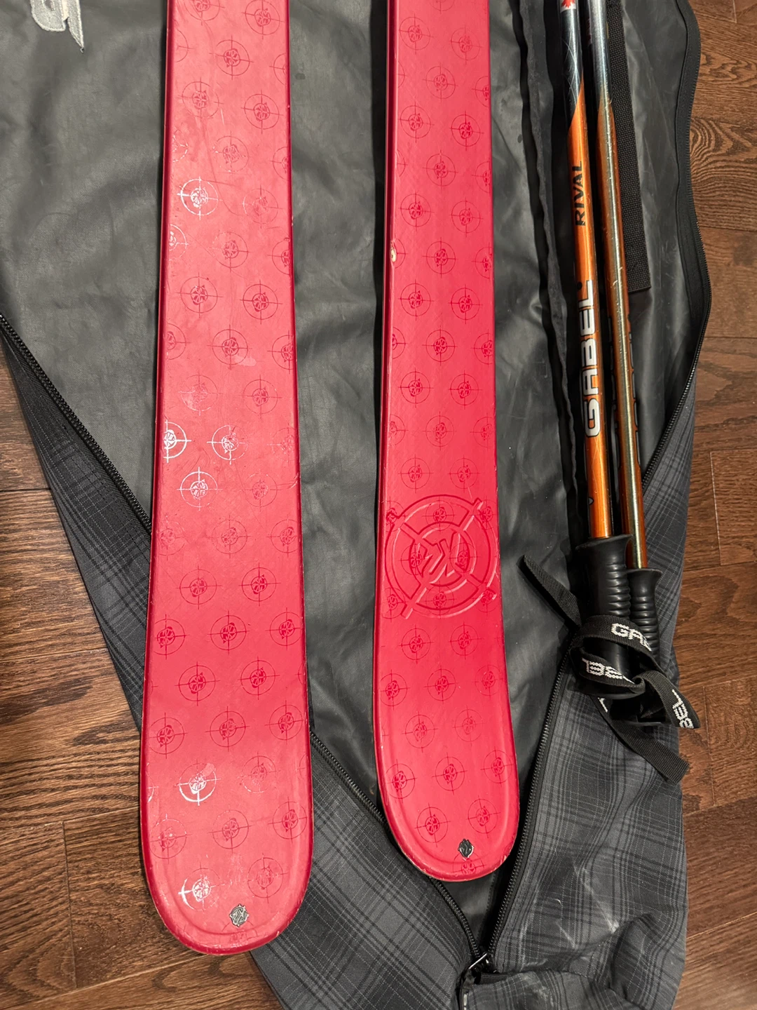 K2 Skis with Gabel Poles - photo 2