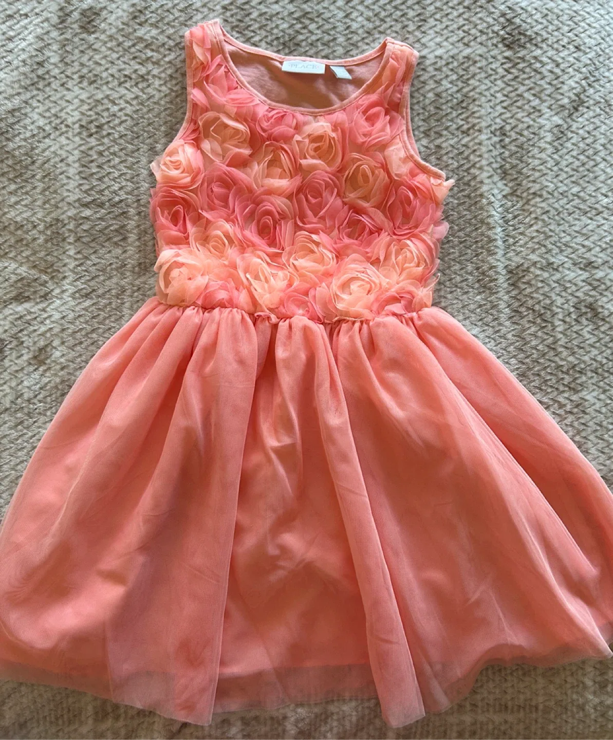 The Children’s Place -  Coral Dress - Available in 2 sizes thumbnail