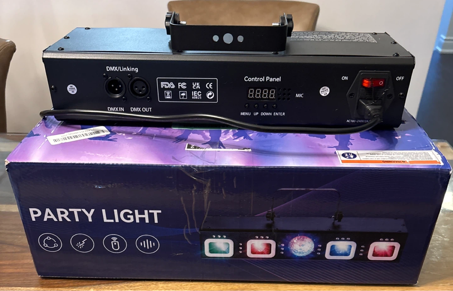 Ehaho Party Light with Disco Ball L2700A - New! - photo 2