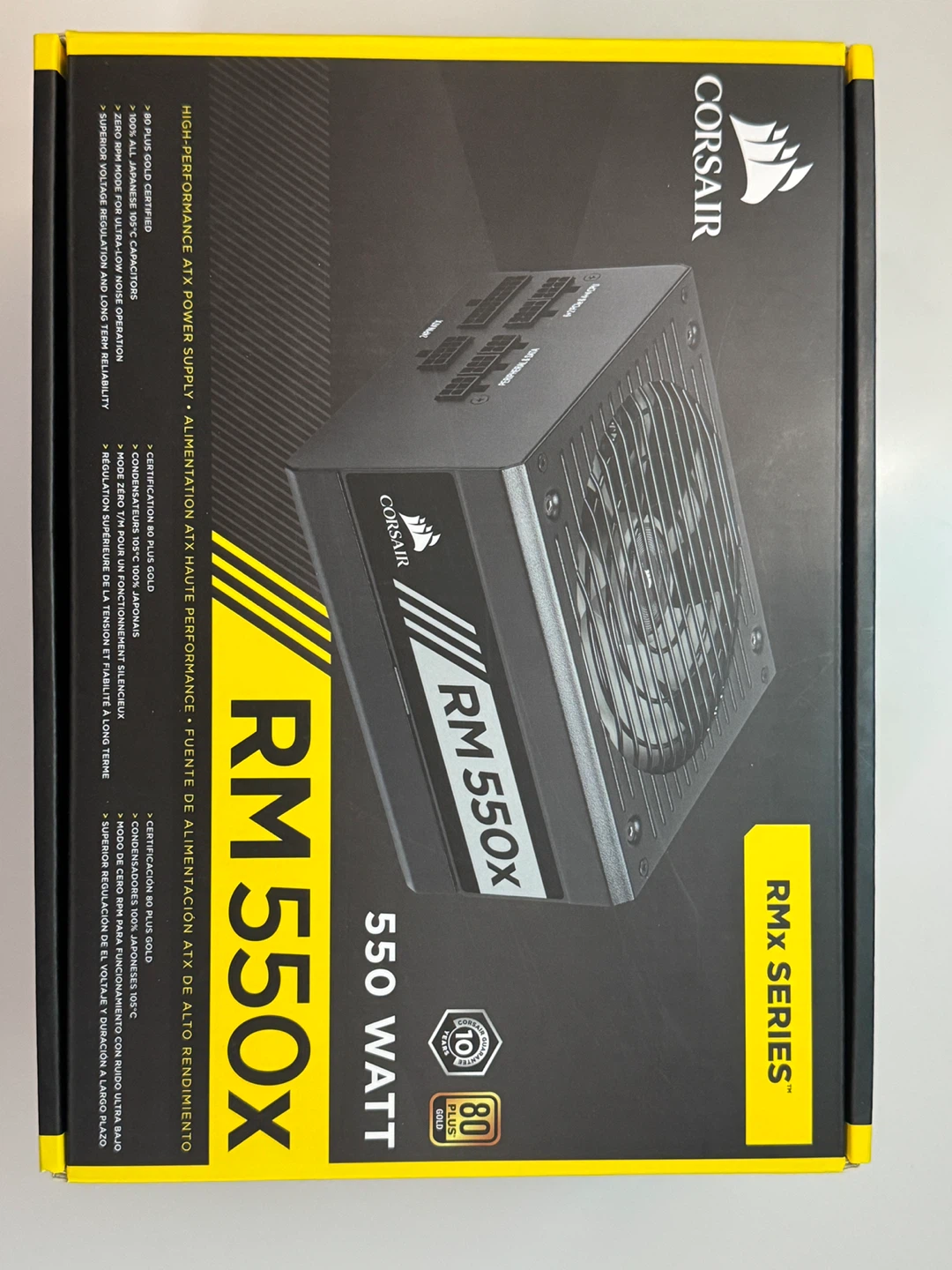 Corsair RM550x 550W Power Supply - Like New!