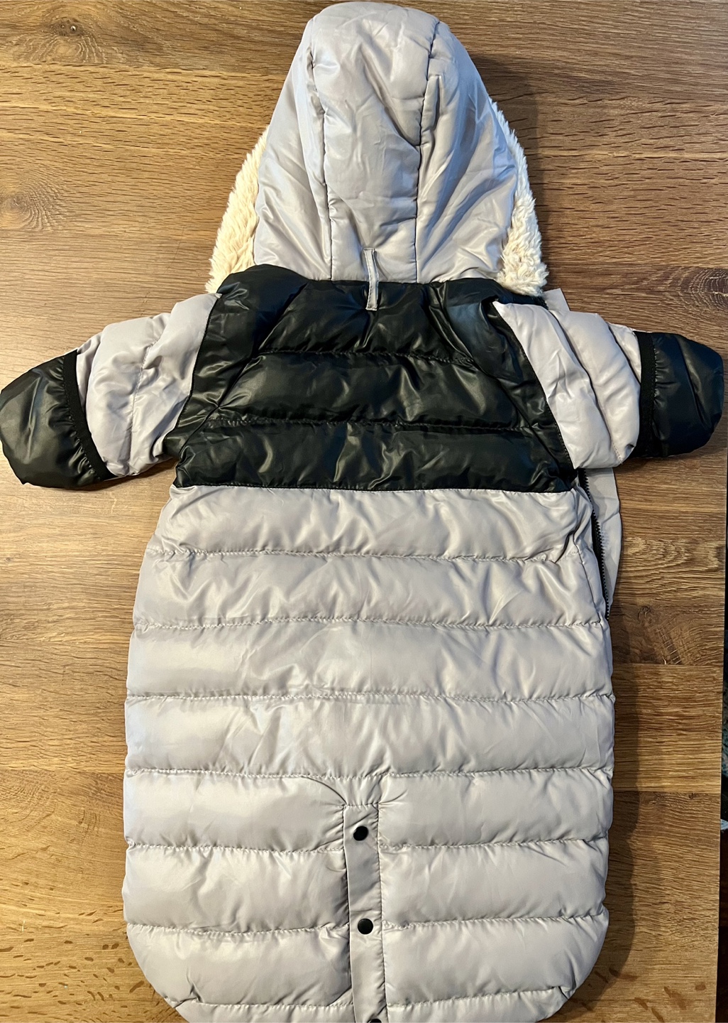 7 A.M. Enfant Doudoune Grey and Black - photo 3